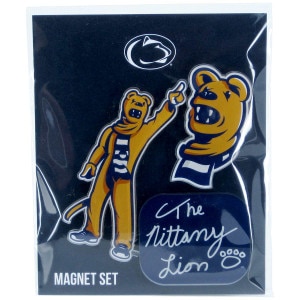 magnet set Penn State Nittany Lion Mascot 3pk